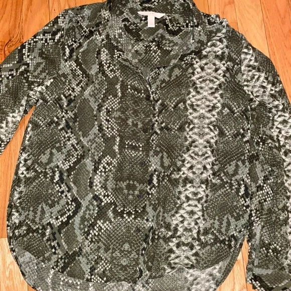 H&M Snake Print Blouse - Picture 2 of 3